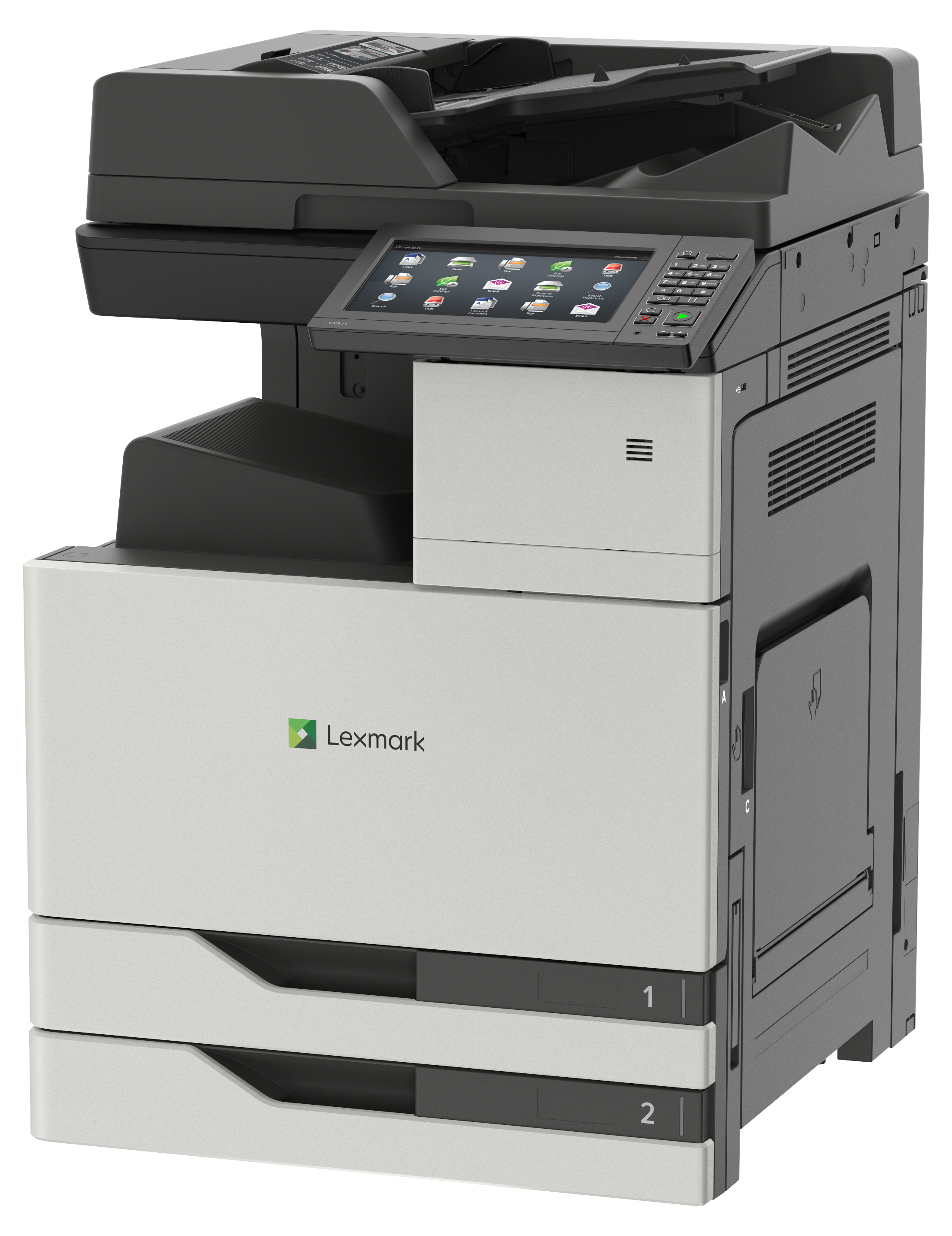 Imprimante Lexmark XC9235 gauche